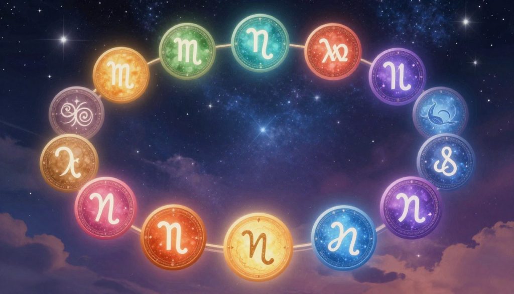 знак зодіаку по місяцях