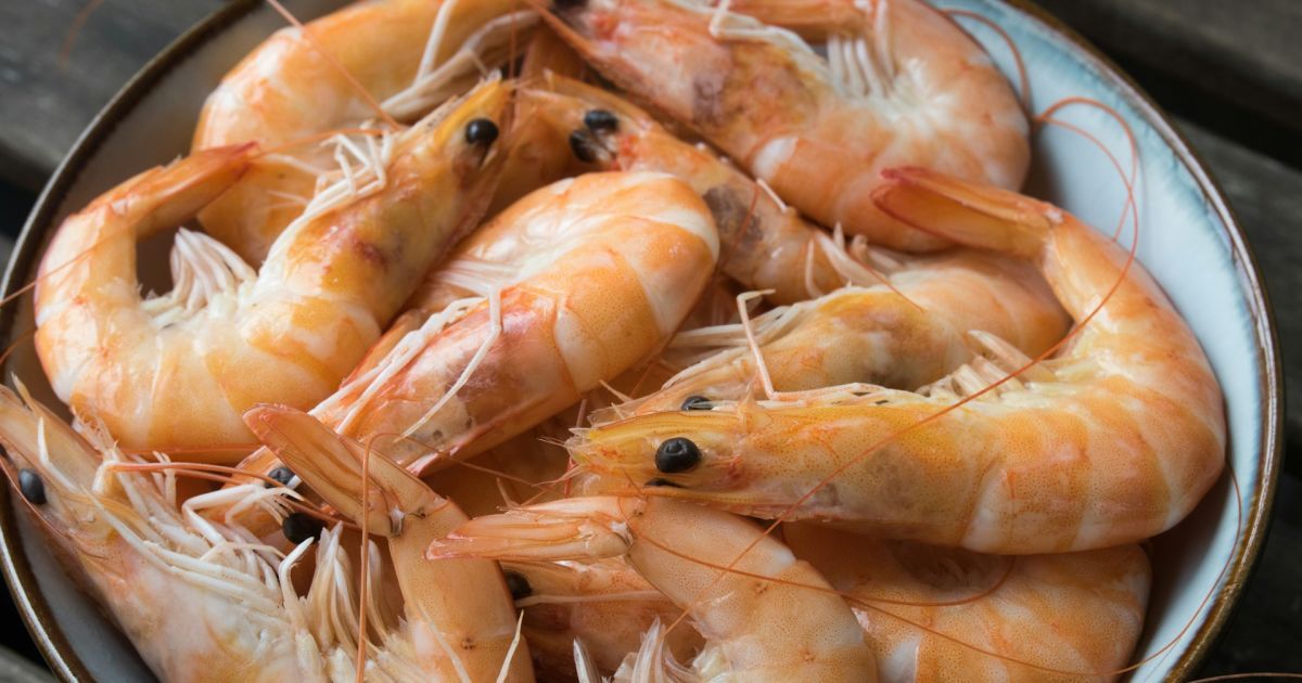 як чистити креветки
