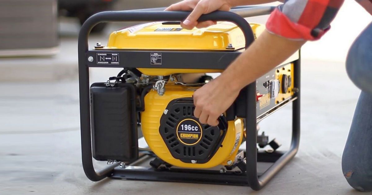 як завести генератор після довгого простою