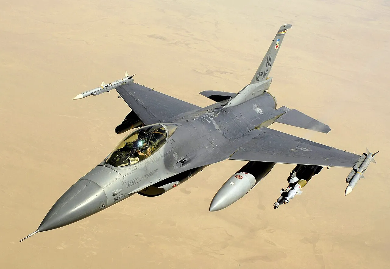 f-16 характеристики
